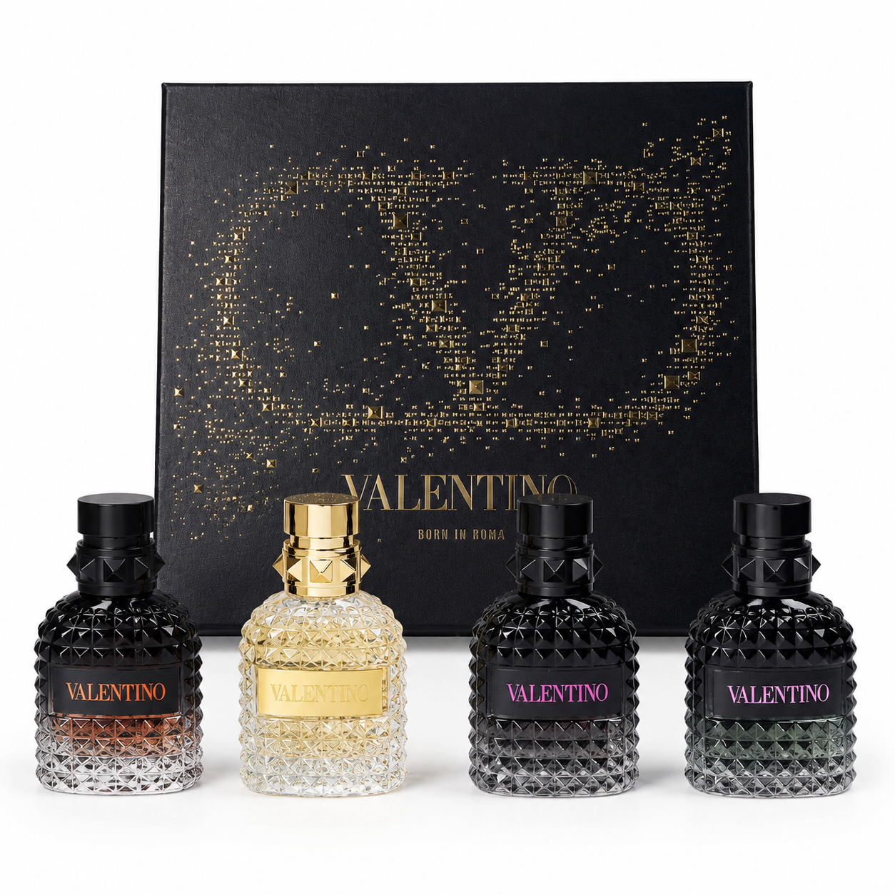 02f1db7a-8704-4031-bd53-e64e1f167ed7 ست هدیه ۴ عددی عطرهای مینیاتوری والنتینو (Valentino Miniature Gift Set) - Image 1