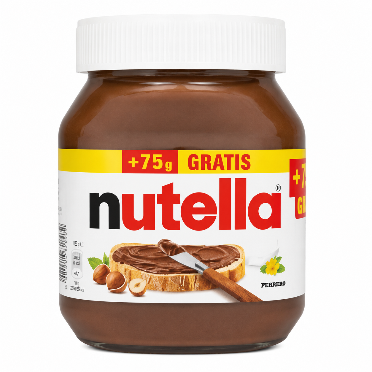 15 شکلات صبحانه فندق و کاکائو نوتلا اورجینال(Nutella Hazelnut Chocolate Spread) - Image 1