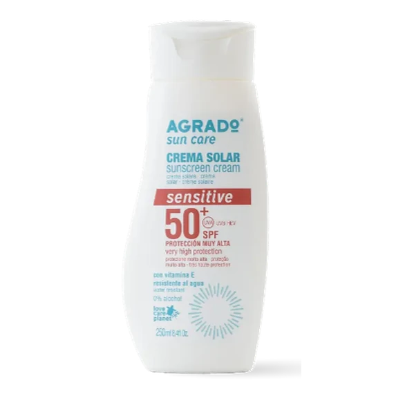 16 کرم ضد آفتاب آگرادو (Agrado) مدل Sensitive(میل250) - Image 1