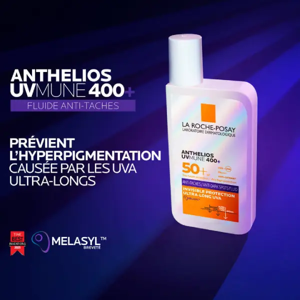 La-Roche-Posay-Anti-Blemish-Fluid-Sunscreen-for-Sale فلوئید ضدآفتاب لاروش پوزای آنتلیوس UVMune 400 Fluide - Image 1