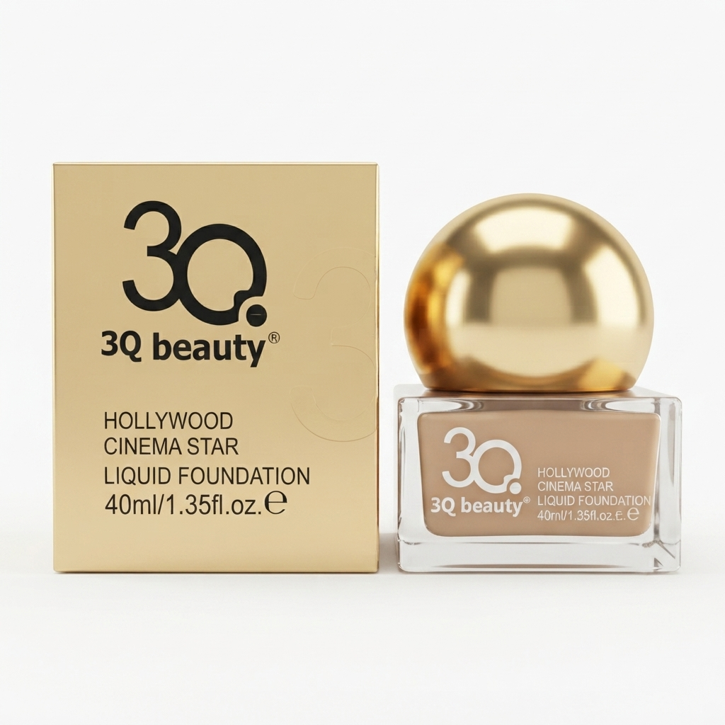 ca4a2177-dbc0-42b3-80c3-4be5ac72acff کرم پودر تری کیو3Q Beauty Hollywood Cinema Star Liquid Foundation - Image 1