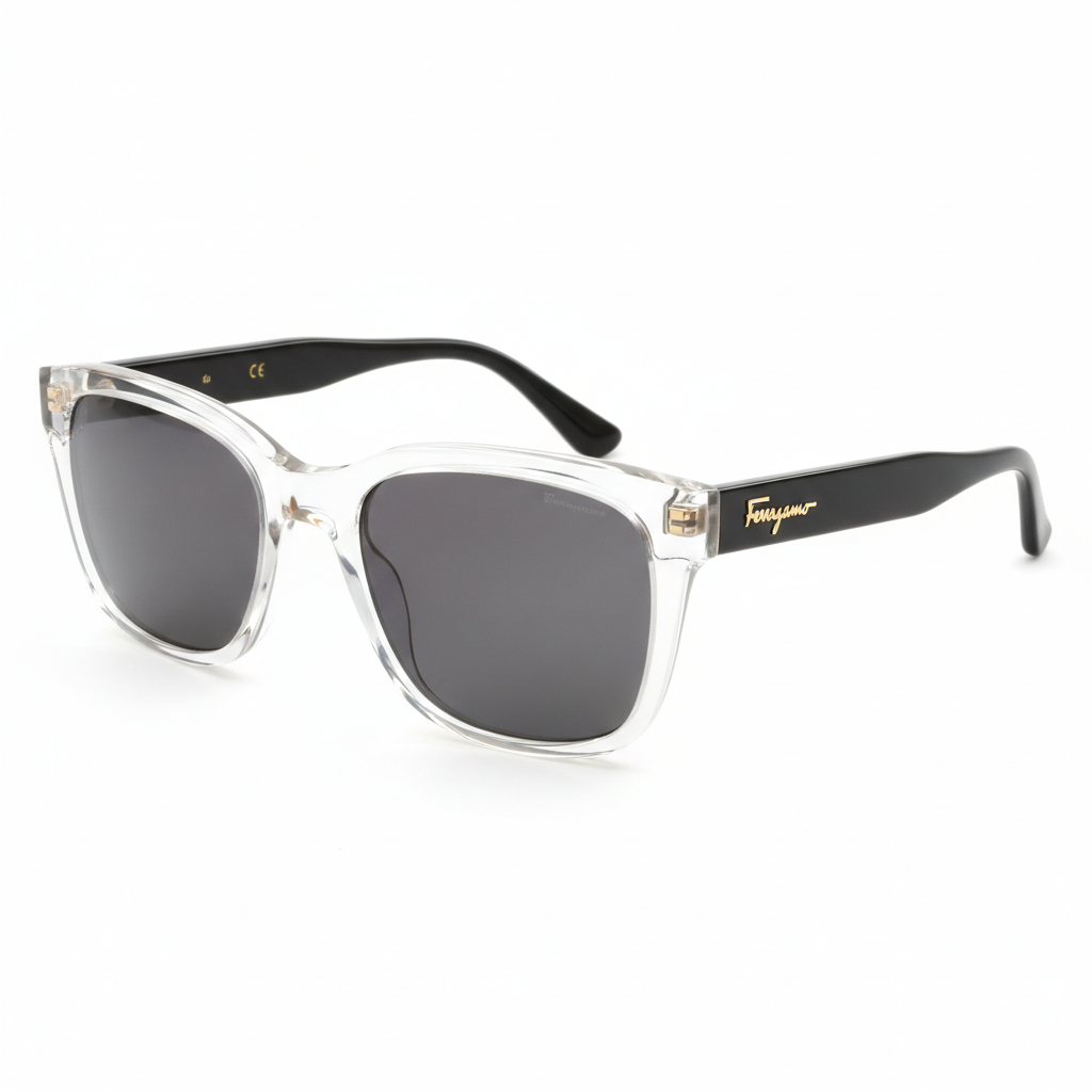 fe72f6e7-5a5c-4f88-8083-fd123a59c886 عینک آفتابی فریم شفاف فرگامو Ferragamo (F2009) - Image 1